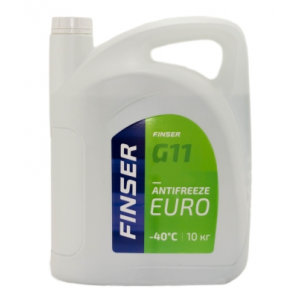 FINSER ANTIFREEZE EURO G11 3кг (зеленый)