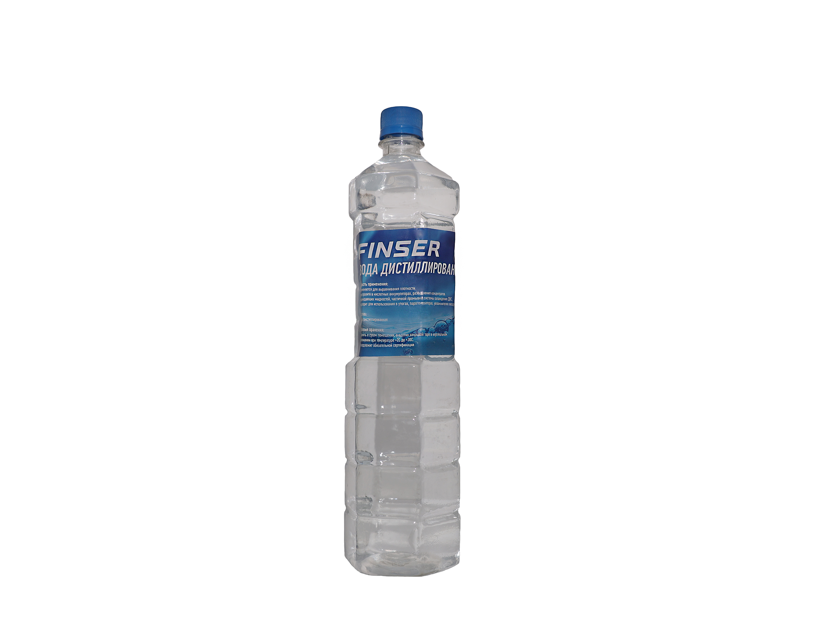 Дистиллированная вода FINSER 1,4 л.