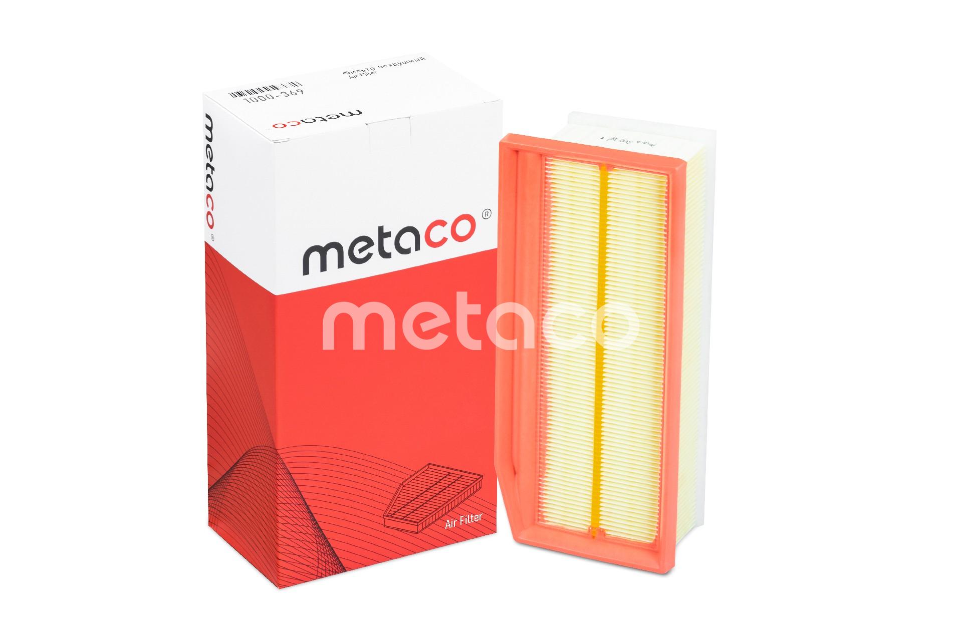 Metaco 1000-369 Фильтр воздушный VAZ LADA LARGUS (2012>) VESTA (2015>) X-RAY (2016> (OEM 165460509R)