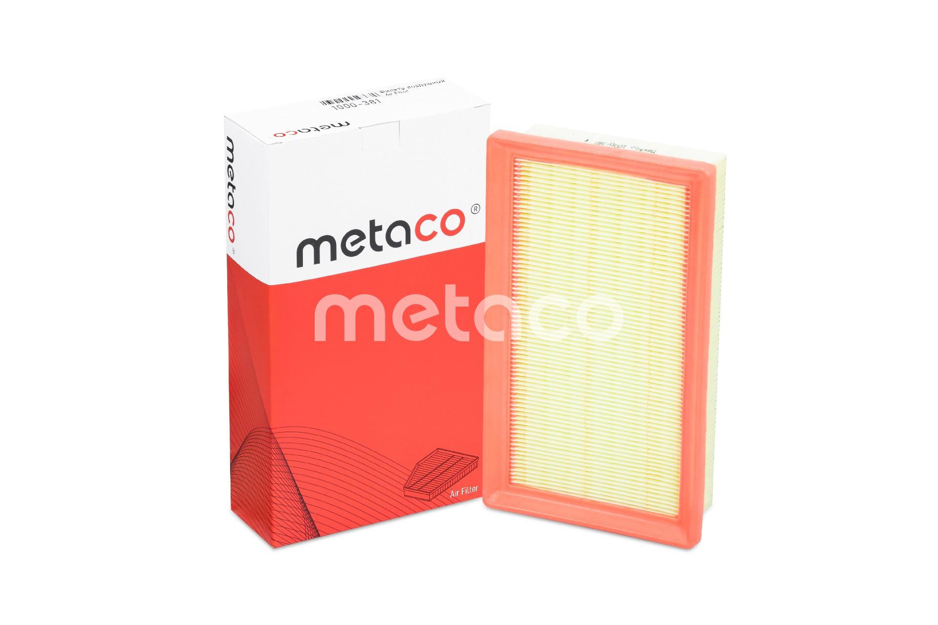 Metaco 1000-381 Фильтр воздушный Hyundai Solaris, Accent (2017>), Kia RIO (2017>)(OEM №28113H8100)C26048