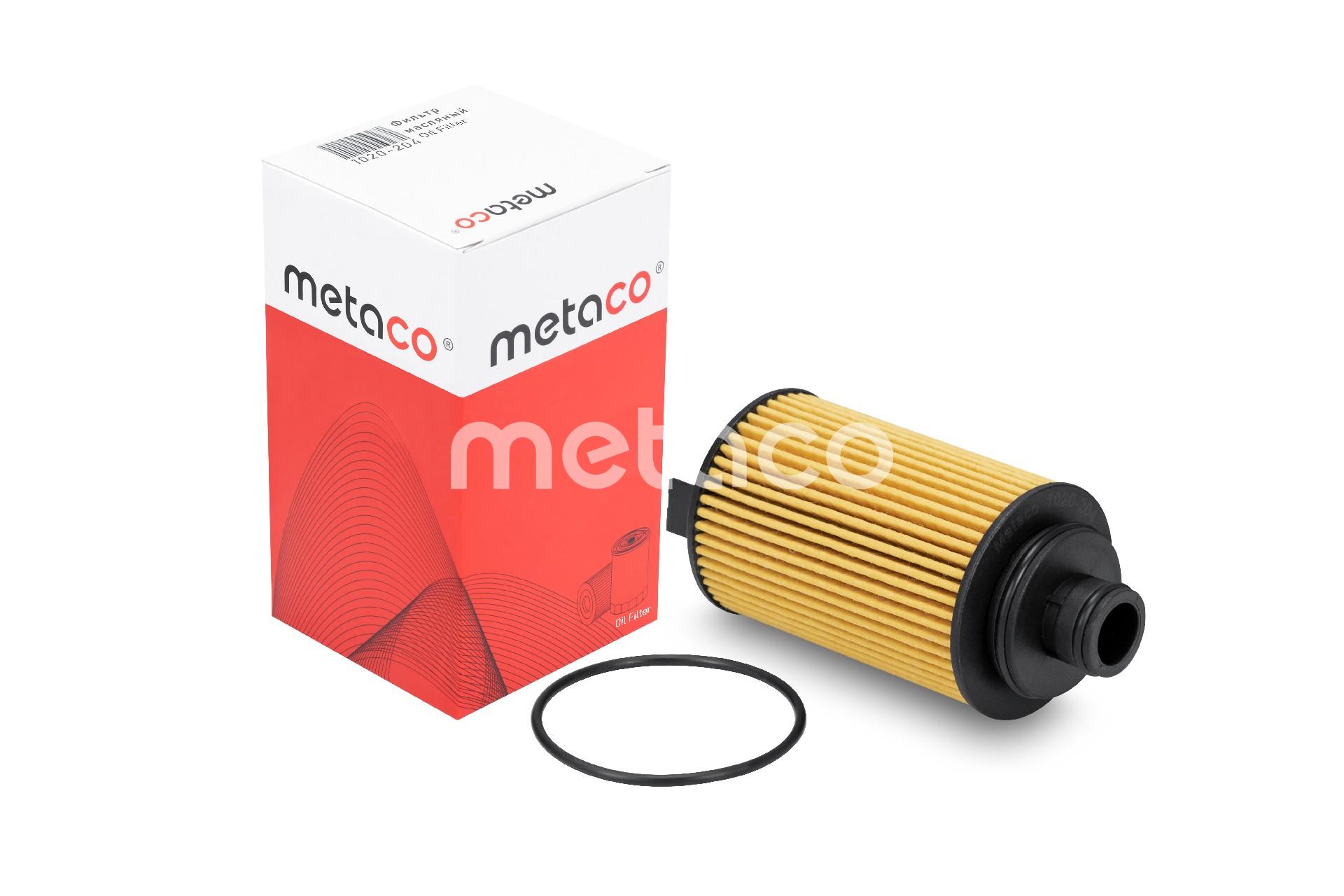 Metaco 1020-204 Фильтр масляный Chery Tiggo (OEM №E4G161012040)