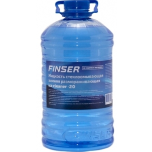 Жидкость стеклоомывающая зимняя FINSER -20  (3,35л) синяя